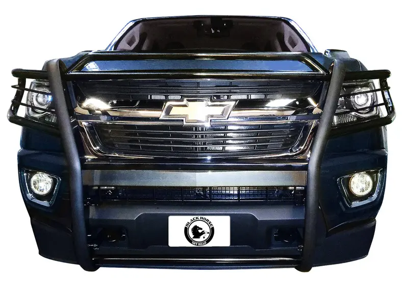 Black Horse Off Road 17Gc15Ma Modular Black Steel Grille Guard 1