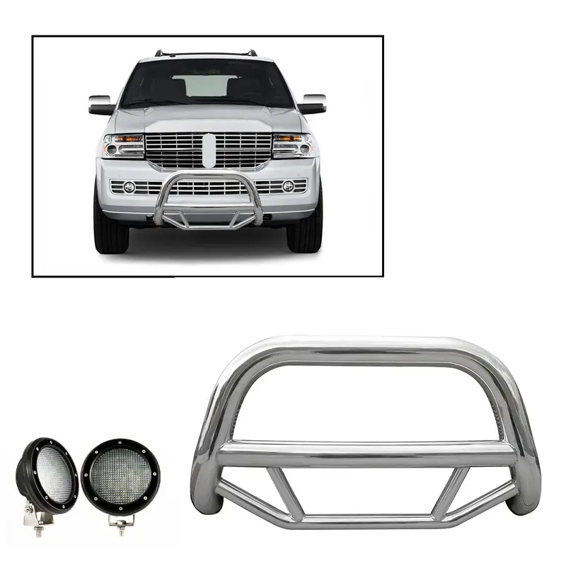 Black Horse Off-Road Mbs-Foe2011-Plfb Stainless Steel Skid Plate – No-Skid Design 1