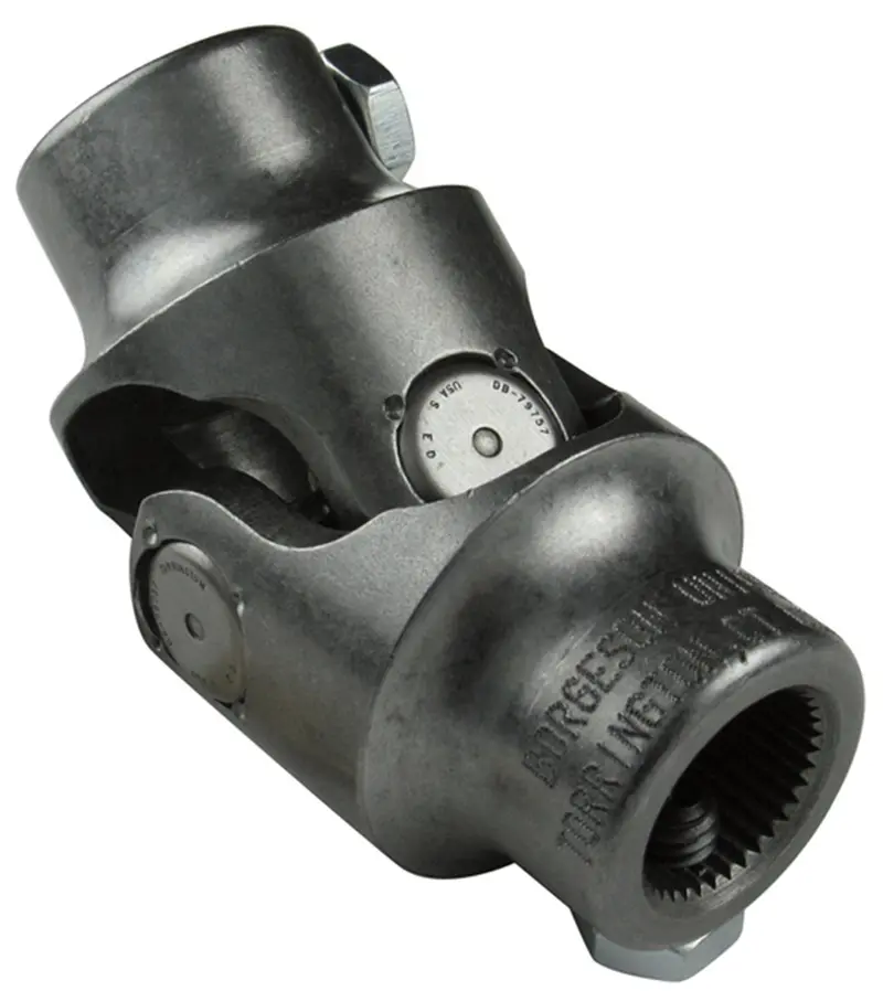 Borgeson 016262 Steel Steering U-Joint – 5/8" Smooth Bore To 5/8" Smooth Bore 1