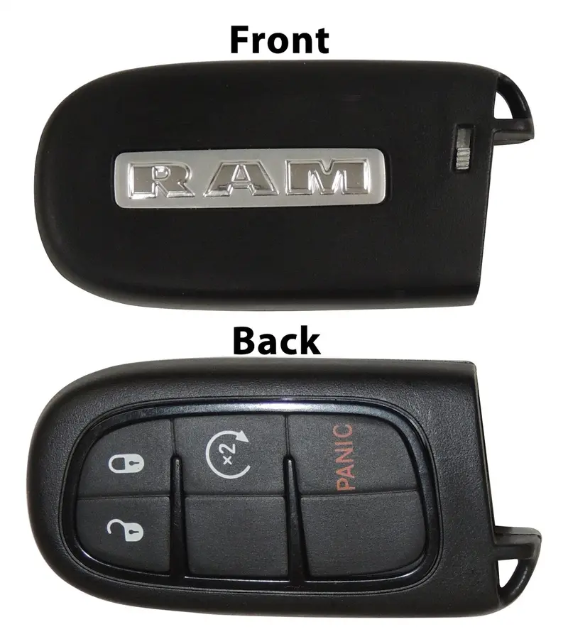 Crown Automotive Mopar Key Fob – Genuine Jeep/Ram Replacement With Push-To-Start & Remote Start, Part #56046956Af 1
