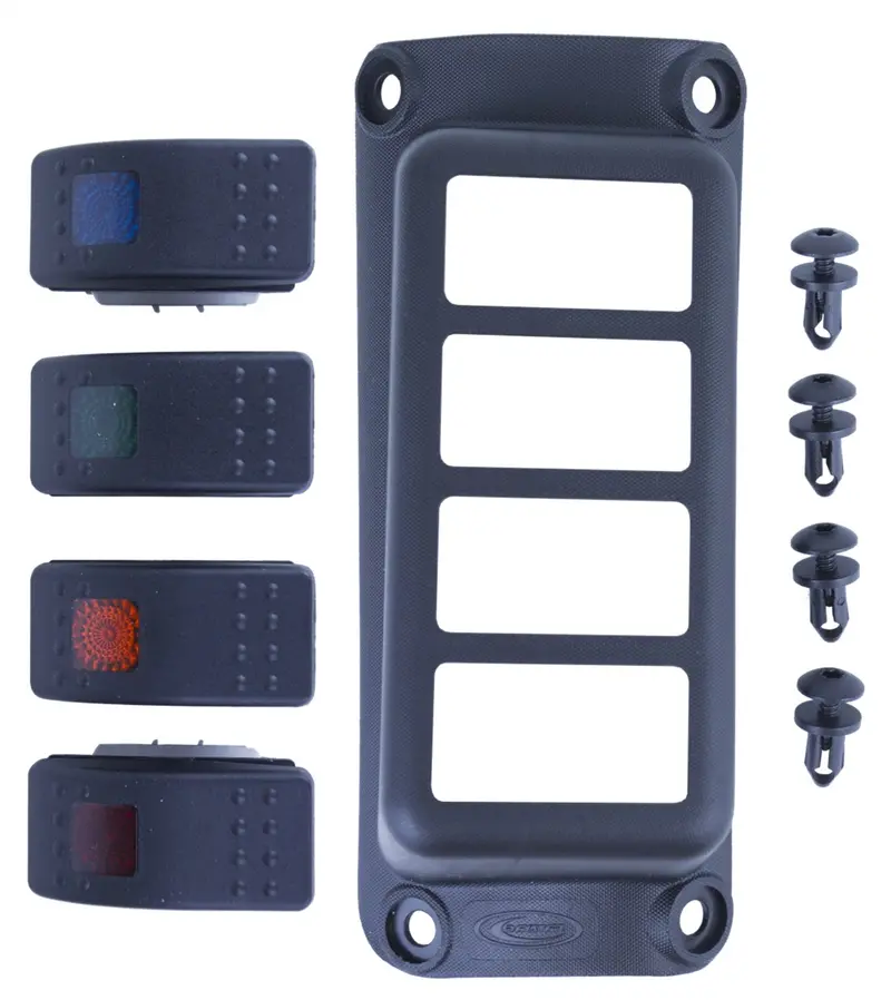 Daystar Kj71056Bk A-Pillar Switch Pod – For 2007–2018 Jeep Wrangler Jk W/ Integrated Switches 1