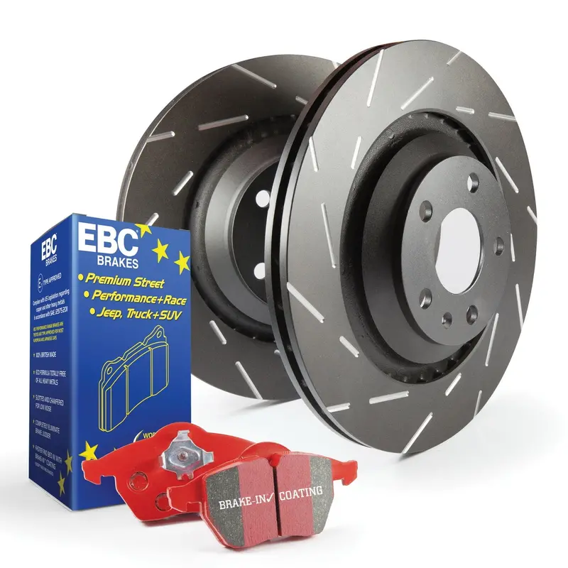 Ebc Brakes S4Kf1841 S4 Kits Redstuff And Usr Rotor 1