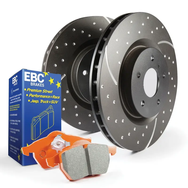 Ebc Brakes S8Kf1023 S8 Kits Orangestuff And Gd Rotors 1