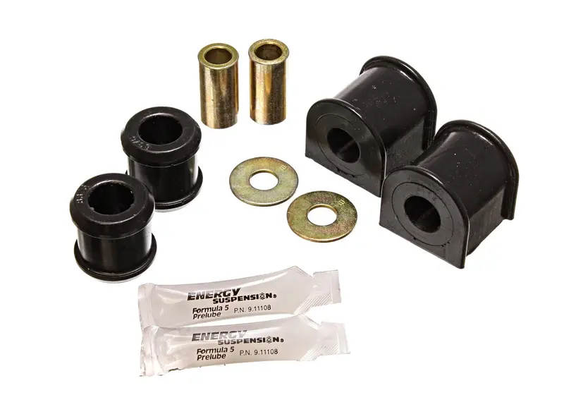 Energy Suspension 2.5114G Rear Sway Bar Bushing Kit – 17Mm, High-Performance Black Polyurethane 1