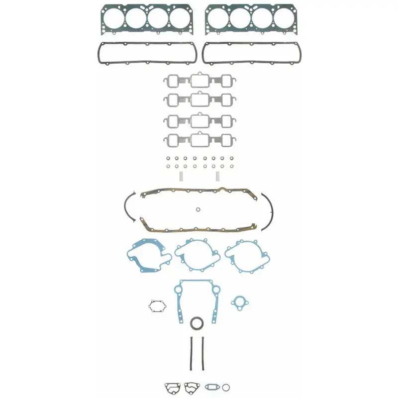 Fel-Pro 260-1008 Engine Gasket Set For Oldsmobile V8 (1965–1976, 400/425/455 Cid) 1