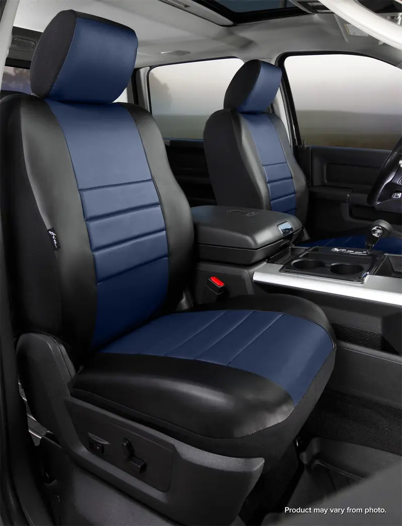 Fia Leatherlite Custom Seat Covers – Premium Blue Upholstery With Tailored Fit And Breathable Comfort 1