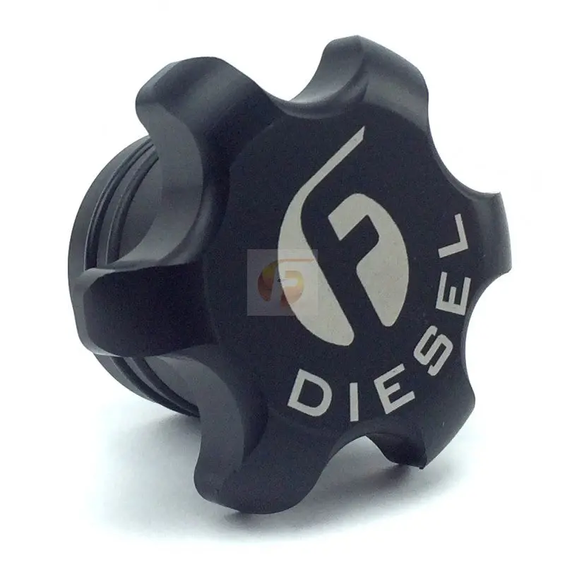 Fleece Performance Billet Fuel Cap – Black Anodized For 2013–2018 Cummins 1