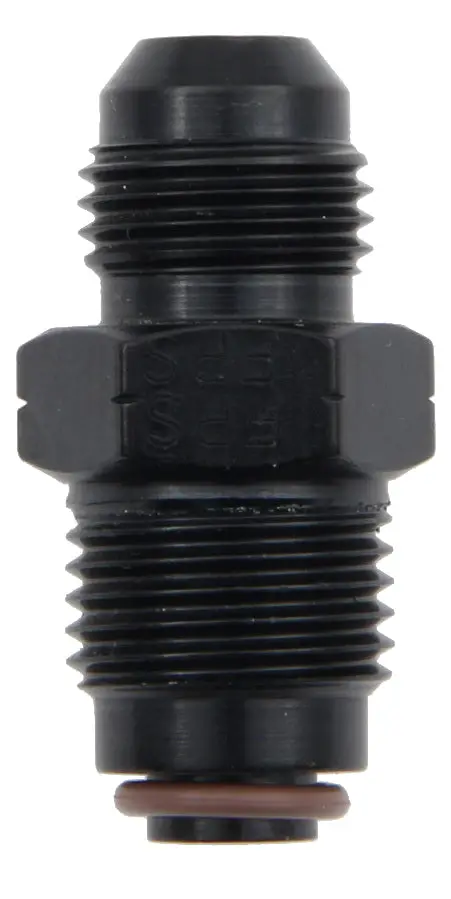 Fragola 491963-Bl Black Male Adapter Fitting – #6 An To 16Mm × 1.5 Thread 1
