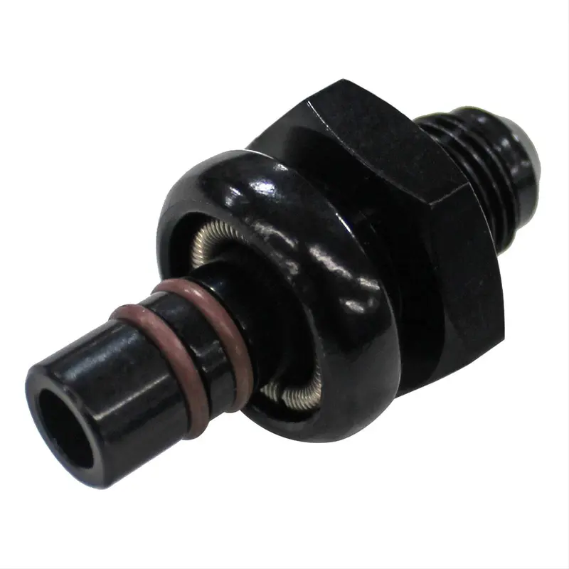 Fragola 491986-Bl 6An To Ford Efi .435 Shank Fitting Black 1