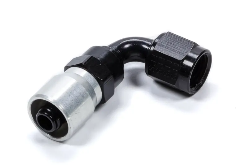 Fragola #6 An 90-Degree Crimp Hose Fitting – Precision-Machined Aluminum 1