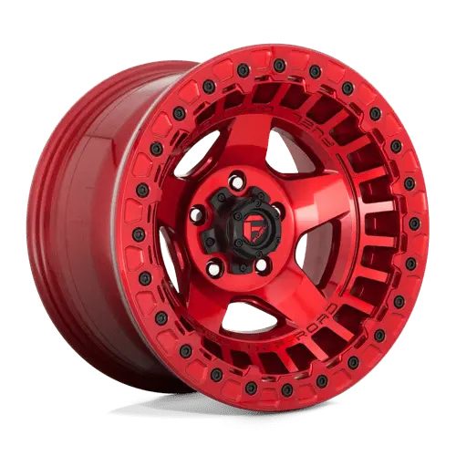Fuel D117 Forged Alloy Wheel – 17X9, 5X5", Gloss Red, -15Mm Offset 1