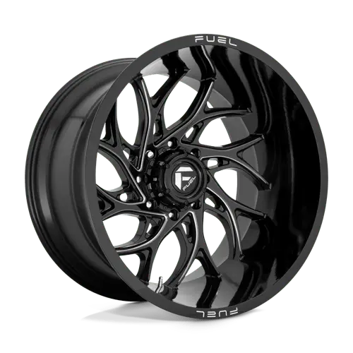Fuel D741 22X10 Off-Road Wheel – Gloss Black Machined Lip, -18Mm Offset, 8X6.5 Bolt Pattern 1