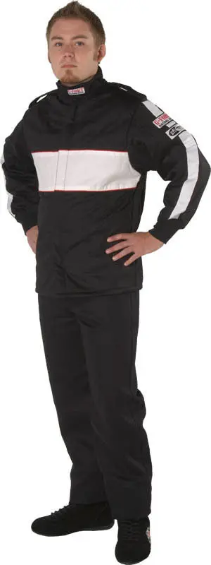 G-Force Gf505 Motorcycle Racing Jacket – Black, Size 3X-Large 1