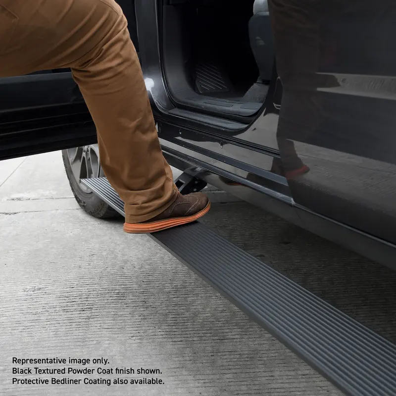 Go Rhino 20410687T E1 Electric Retractable Running Board Kit 1