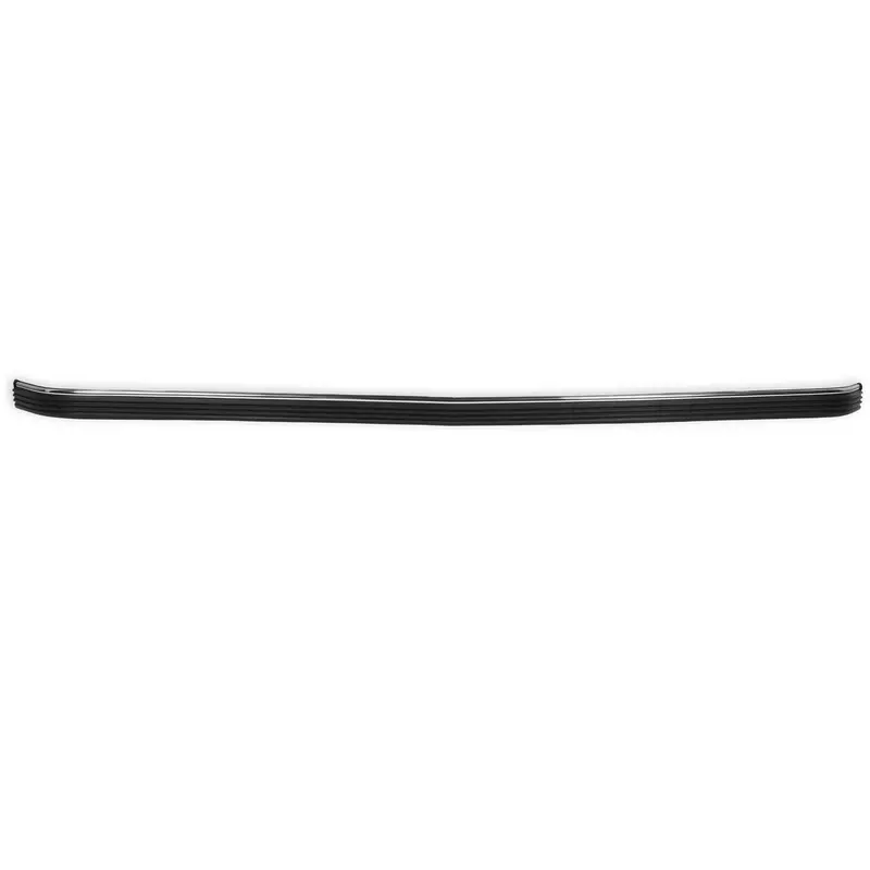 Holley 04-454 Front Bumper Impact Strip – Dual-Finish Black And Chrome Design 1