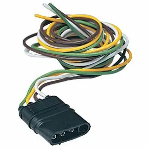 Husky Towing 4-Way Flat Trailer Connector – 48" Length, Model 13193 1