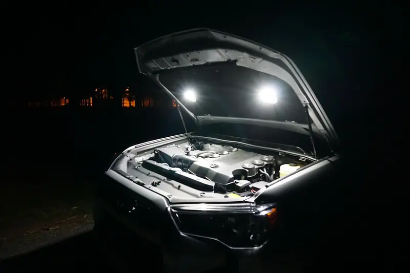 Kc Hilites 355 Cyclone Led Under-Hood Lighting Kit – Universal 2-Light W/Wiring 1