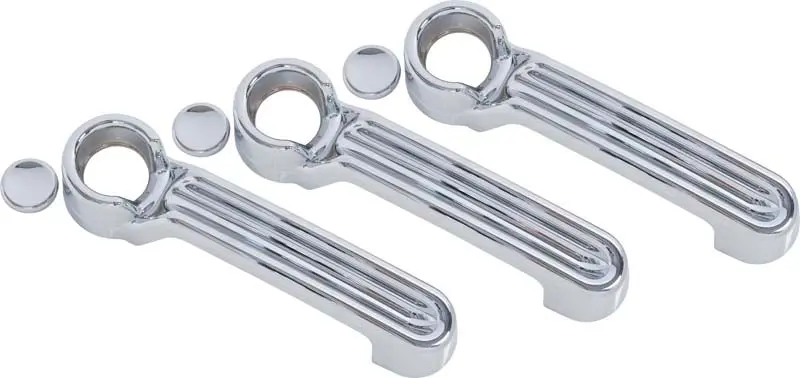 Kentrol 30011 Polished Silver Exterior Door Handle Covers For Jeep Wrangler Jk (2007–2018), 6-Piece Set 1