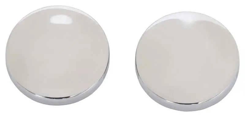 Kentrol Polished Silver Liftgate Button Covers – Pair For 2007–2018 Jeep Wrangler Jk 1