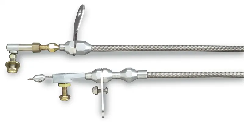 Lokar Automatic Transmission Kickdown Cable – Adjustable Linkage For Th350/Th400 Applications 1