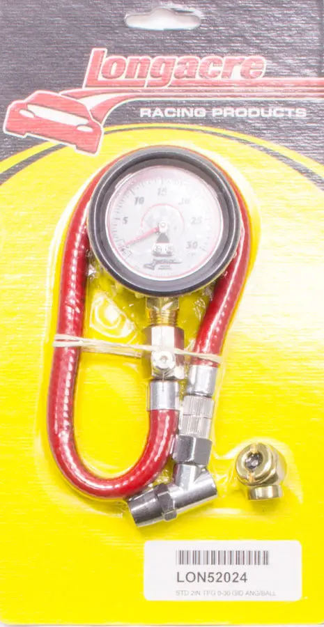 Longacre Precision 0–30 Psi Tire Pressure Gauge – 2-Inch Dial With Gid Scale 1