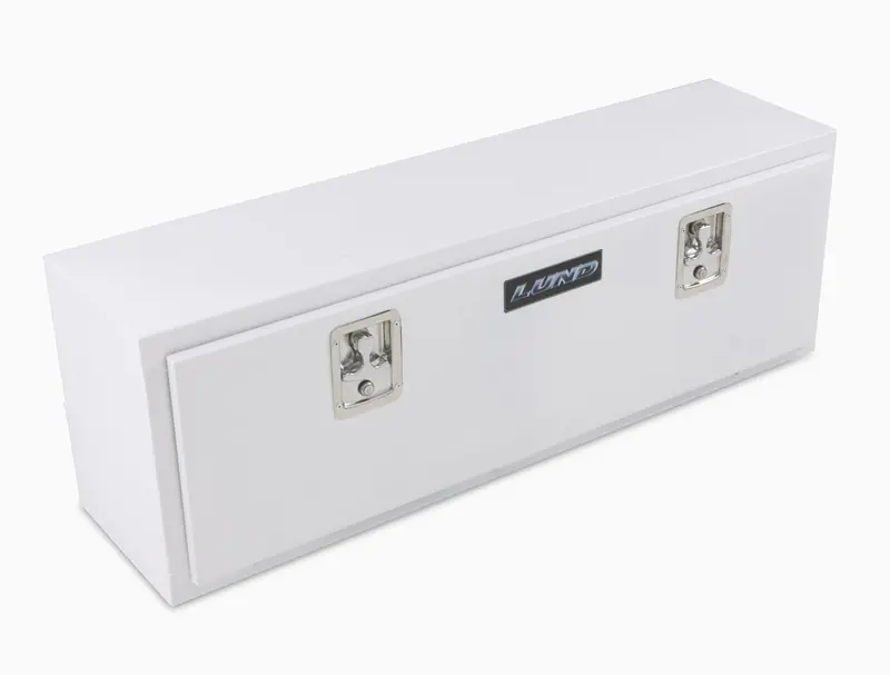 Lund Steel Top-Mount Storage Box – Heavy-Duty Utility Compartment 1