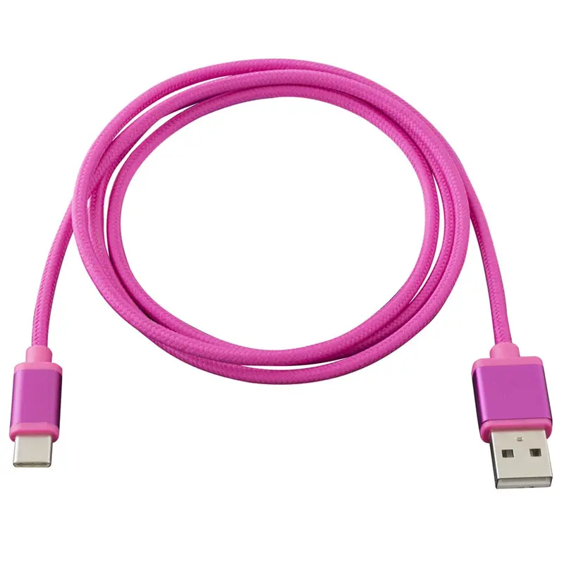 Metra Axusbc-Pk Usb-C Cable – 3-Foot Pink Charging And Data Cable 1
