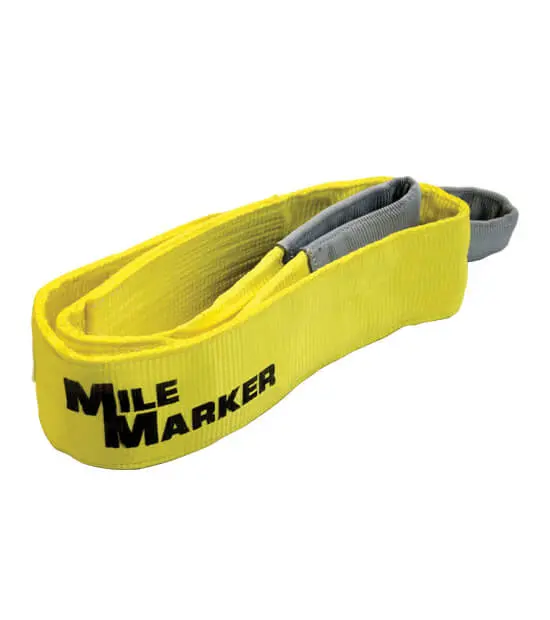 Mile Marker Yellow Tree Strap – 4" Wide × 6' Long (Part #19406) 1