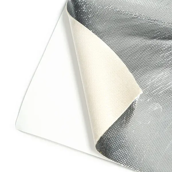 Mishimoto 24" X 24" Aluminum-Silica Heat Barrier With Adhesive Backing 1