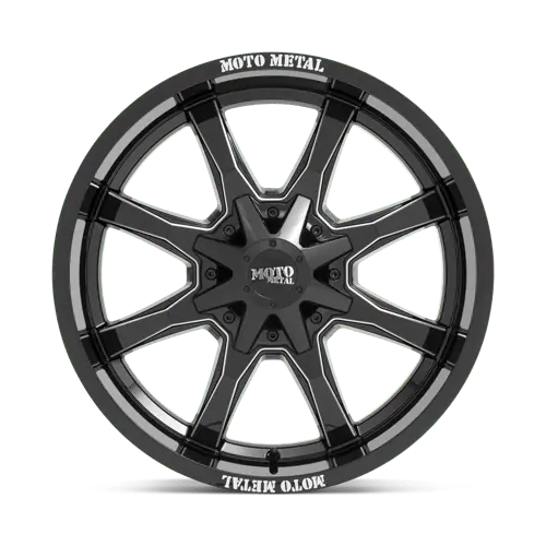 Moto Metal Mo970290863B00 Mo970 20X9 5X5.5/150 G-Blk Mill Spk 00Mm 1