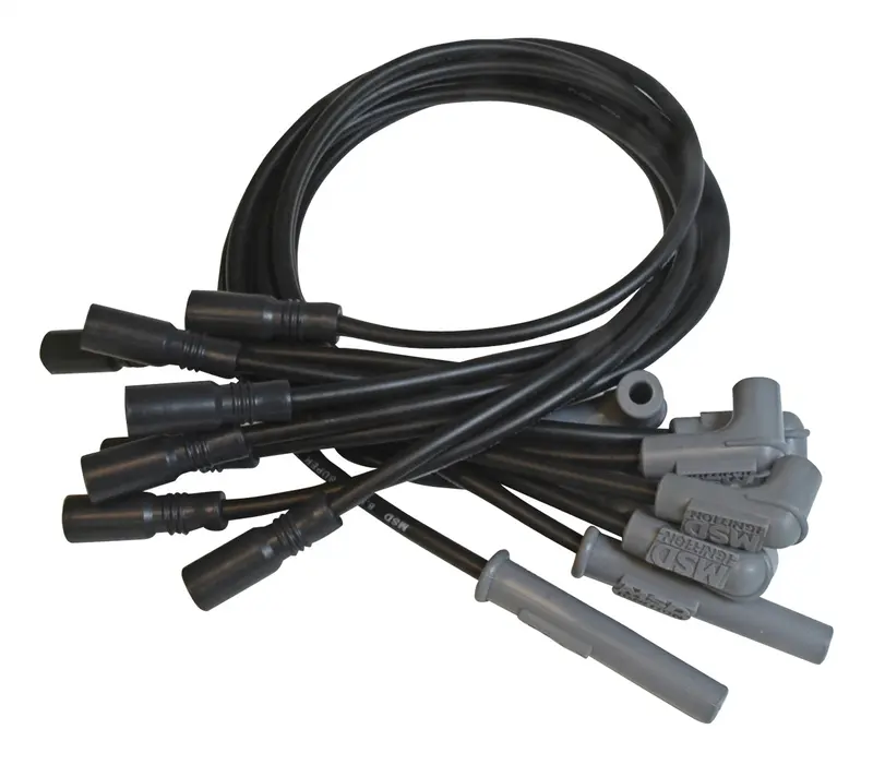 Msd 32173 8.5Mm Custom Spark Plug Wire Set – Black, Oem-Specific Fit 1