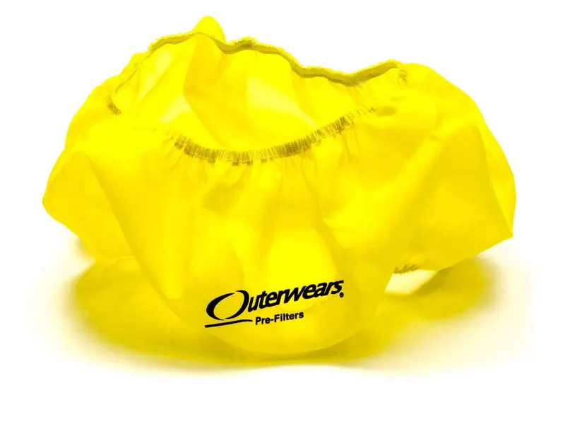 Outerwears 10-1004-04 14-Inch Air Cleaner With 5-Inch Filter Element – Yellow Finish 1