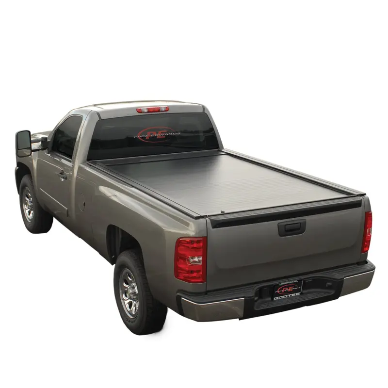 Pace Edwards Jackrabbit Full-Metal Tonneau Cover – Explorer Rails Included 1