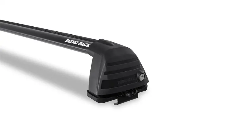 Rhino-Rack Rv0072B Vortex Roc25 Flush-Mount Roof Rack – Two-Bar System, Black 1