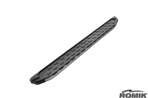 Romik Rec-Tp Polished Running Boards For Ford Super Duty Super Cab (1999–2016) 1