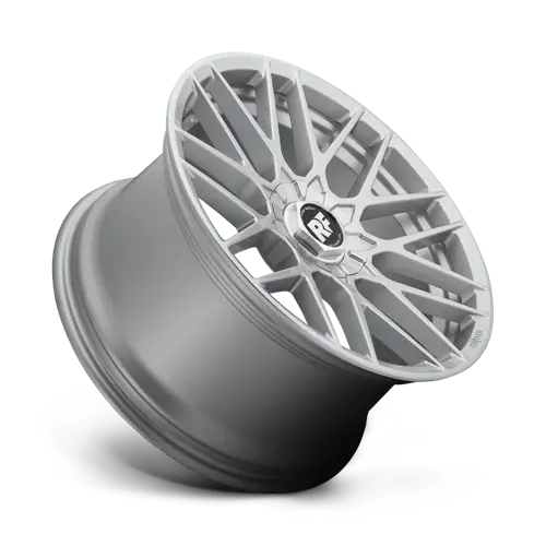 Rotiform R140 Alloy Wheel – 17X8 Inches, 5X112/120 Bolt Pattern, Gloss Silver, +35Mm Offset 1