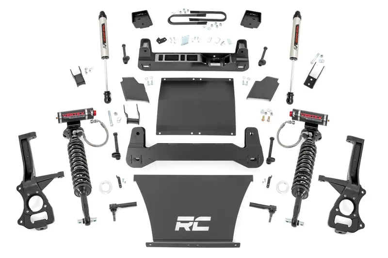 Rough Country 2.5-Inch Suspension Lift Kit – Full-System Package With Brackets And Hardware 1