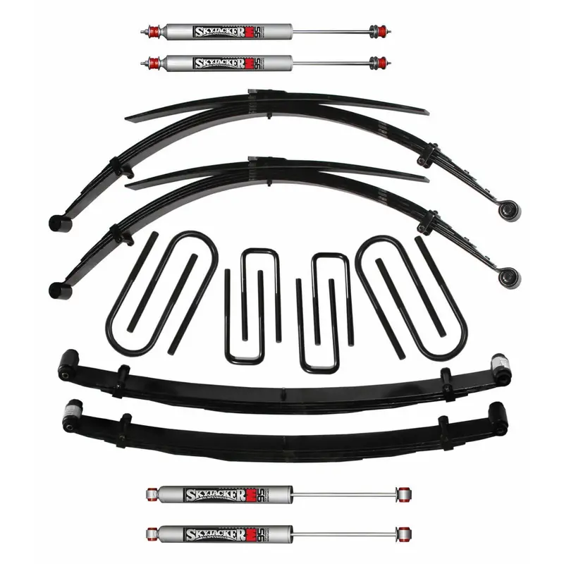 Skyjacker F740Ks-M 4" Lift Kit – Includes M95 Performance Shocks, Leaf Springs & U-Bolt Kits For 1973–1978 Ford F-250 1