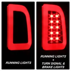 Spyder Auto 5084231 Led Light Bar Tail Lights – Version 3, Black Housing, Modern Styling 1
