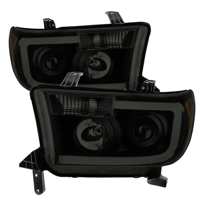 Spyder Auto 9030413 Xtune Led Projector Headlights With Black Smoke Housing 1
