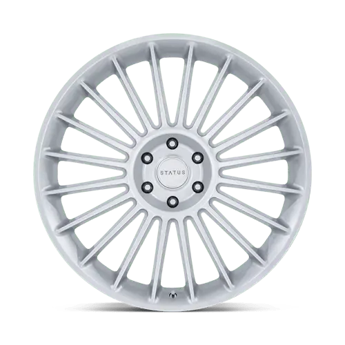Status Forged Alloy Wheel – 22X9.5 Inch, 6X135 Bolt Pattern, Gunmetal/Silver Finish 1