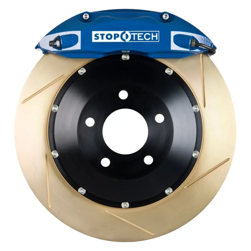 Stoptech 83.525.0047.23 Big Brake Kit – Two-Piece Rear Rotors With High-Performance Calipers 1