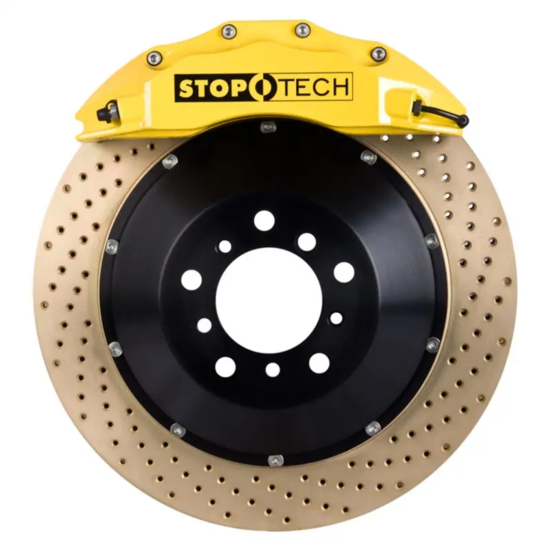 Stoptech Big Brake Kit – Front, Two-Piece Rotors, Part #83.487.6700.84 1