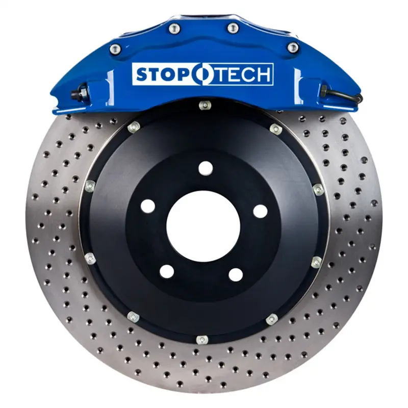 Stoptech Big Brake Kit – Two-Piece Front Rotors With Enhanced Cooling And Rigidity 1