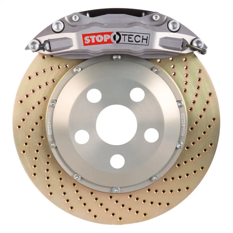 Stoptech Trophy Sport Front Big Brake Kit – 2-Piece Rotors, Model 83.163.4300.R4 1