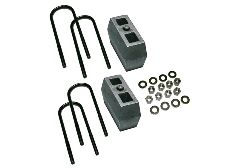 Superlift 9249 4-Inch Rear Block Kit For 1999–2010 Ford F-250/F-350 – Fits 3.875" Axle Tubes (No Top-Mounted Overload) 1