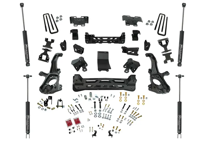 Superlift K255S 6-Inch Lift Kit For 2020–2022 Chevrolet Silverado & Gmc Sierra 2500/3500Hd 4Wd – Knuckle-Style With Shadow Shocks 1