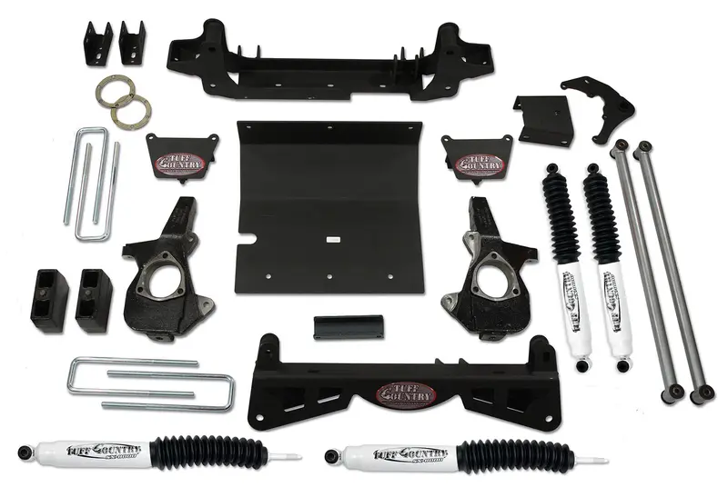 Tuff Country 16994Kn 6-Inch Heavy-Duty Lift Kit For 2001–2006 Chevrolet Silverado & Gmc Sierra 3500/3500Hd With 3-Piece Subframe And Sx8000 Shocks 1