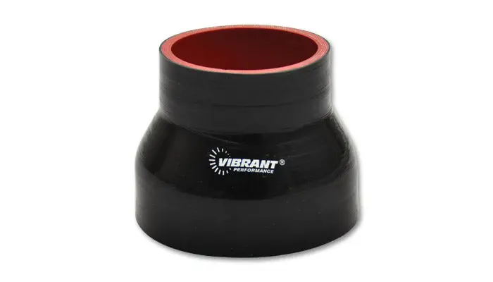 Vibrant Performance 19746 Reducer Coupler – 4.00" To 4.25" Id, 4.5" Length, Black 1