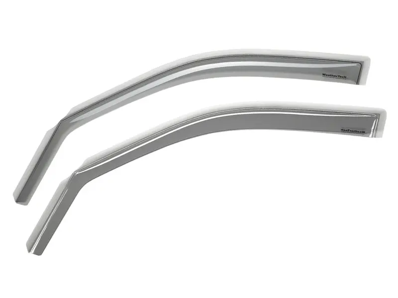 Weathertech 70038 Light Smoke Front Side Window Deflectors 1